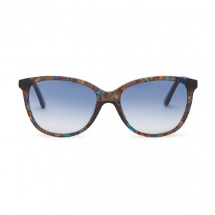 Gafas  de sol mujer Cottet Barcelona LITTLE GIRL'S EYES havana blue - vista frontal