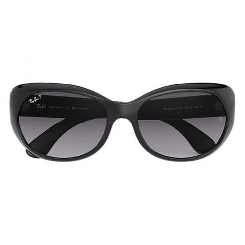 termómetro Las bacterias cicatriz Gafa de deporte mujer Ray-Ban modelo RB4325 estilo casual forma ovalada  color negro