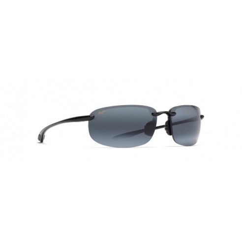 Gafas de deporte Maui Jim MJ-407-2 Gris Polarizadas - vista tres cuartos