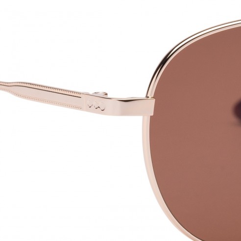 Gafas  de sol unisex Cottet Barcelona FOREVER YOUNG brown- vista detalle
