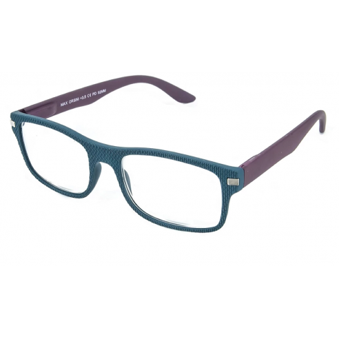 Gafas de lectura pregraduadas M.ORISINIS  GL-168 C2 AZUL/BURDEOS +2,00