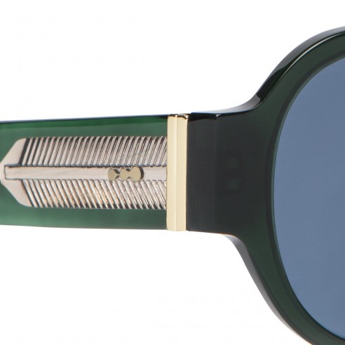 Gafa de sol hombre Cottet Barcelona ALEX C90 GREEN BLUE - vista detalle