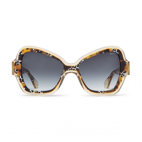 Gafas de Sol Mujer Cottet Barcelona ELENA crystal yellow - vista frontal