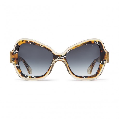 Gafas de Sol Mujer Cottet Barcelona ELENA crystal yellow - vista frontal