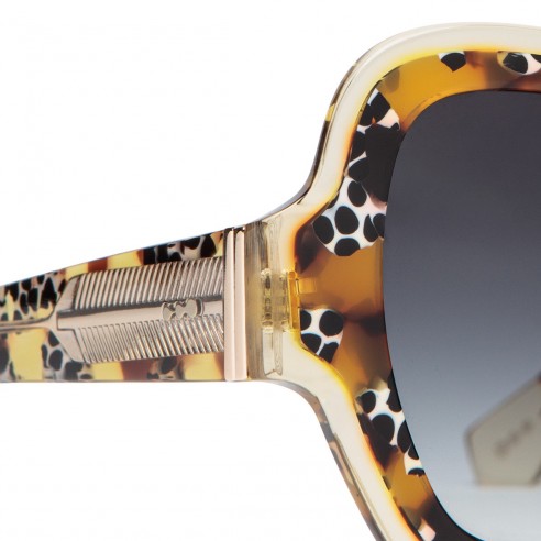 Gafas de Sol Mujer Cottet Barcelona ELENA crystal yellow - vista detalle