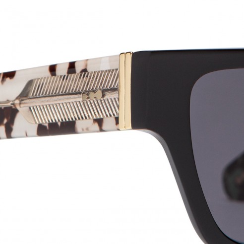 Gafas de sol Unisex Cottet Barcelona SERGIO black tortoise - detalle