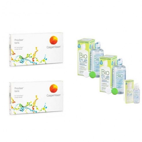 Pack Lents de Contacte Mensuals PROCLEAR TORIC...