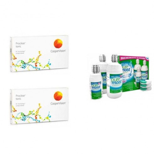 Pack Lents de Contacte Mensuals PROCLEAR TORIC...