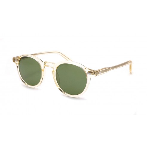 Gafas de sol Unisex Moscot MILTZEN SUN FLESH CALIBAR GREEN 49 - vista tres cuartos