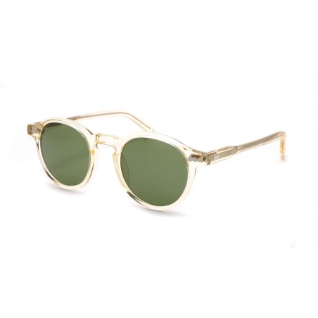 Gafas de sol Unisex Moscot MILTZEN SUN FLESH CALIBAR GREEN 49 - vista tres cuartos