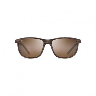 Gafas de Sol Maui Jim H811-25C BROWN STRIPE HCL BRONZE 58 - vista frontal