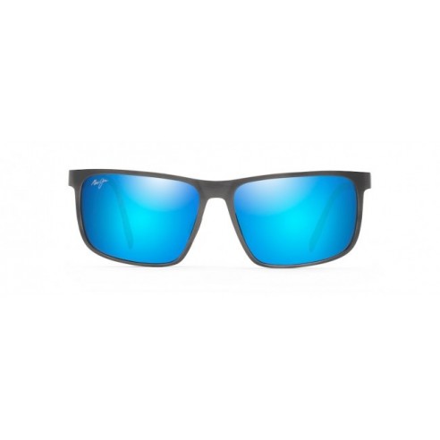 Gafas de Sol Hombre Maui B846-02C forma cuadrada color gris material acetato estilo casual.