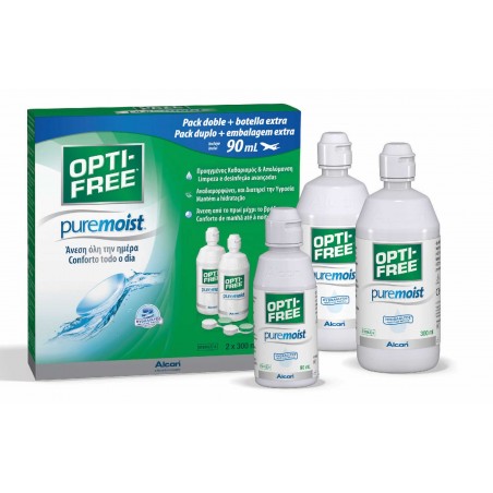 Solución Única Opti Free Puremoist Pack  690 ML Alcon