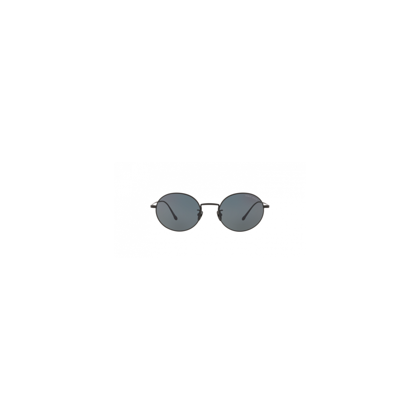 dos objetivo Adolescencia Gafas de Sol hombre Giorgio Armani AR5097ST 3277R5 forma ovalada color  negro material metal estilo casual.