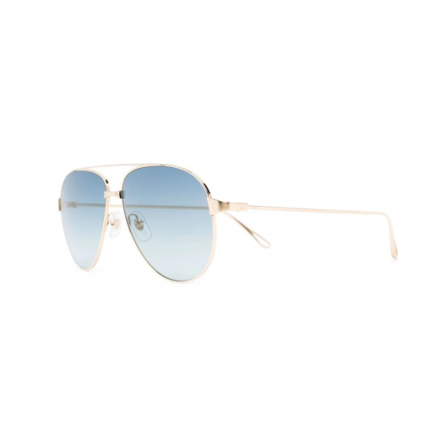 Gafas de Sol hombre Cartier CT0298S 011 forma aviador color dorado material metal estilo