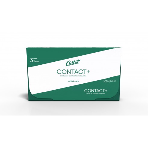 Lentes de contacto Cottet CONTACT Esferica + 30D  (3 Lentillas)