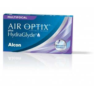 Lentes de Contacto AIR OPTIX® plus HydraGlyde® Multifocal 6 Unidades