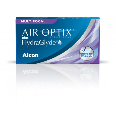 Lentes de Contacto AIR OPTIX® plus HydraGlyde® Multifocal 6 Unidades por caja