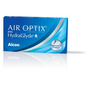 Lentes de Contacto AIR OPTIX® plus HydraGlyde®  (6 Unidades)