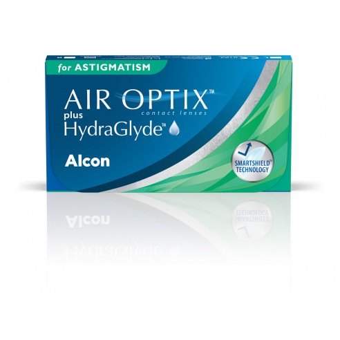 Lents de Contacte AIR OPTIX® plus HydraGlyde® for ASTIGMATISM (6 Unitats)