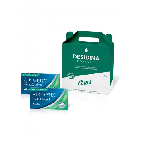 Pack Lentes de contacto Mensuales AIROPTIX ASTIGMATSIMO 6L