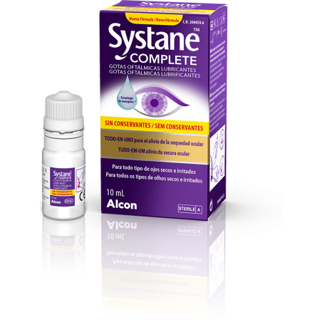 Lágrima artificial SYSTANE® COMPLETE Alcon 10ML Lágrima artificial SYSTANE® COMPLETE Alcon 10ML