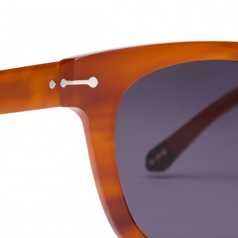 Gafas de Sol unisex Cottet Barcelona PETER Caramel - detalle