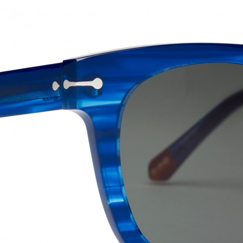 Gafas de Sol unisex Cottet Barcelona PETER Azul - vista detalle