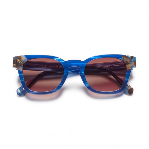 Gafas de Sol mujer Cottet Barcelona PILAR  Azul - vista frontal