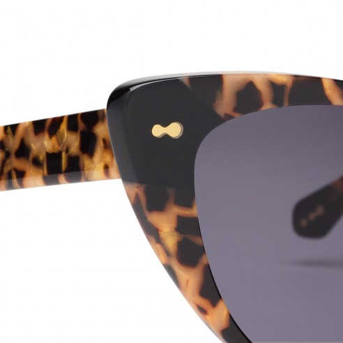 Gafas de Sol mujer Cottet Barcelona BERTA Animal print - vista detalle