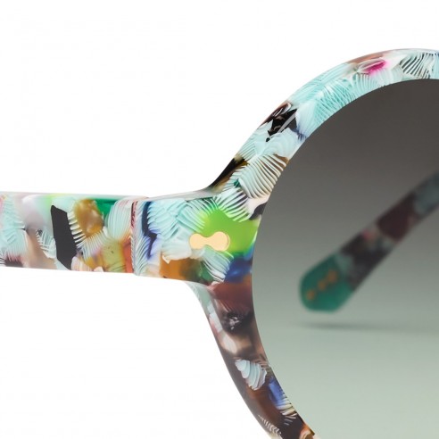 Gafas de Sol unisex Cottet Barcelona BETTY Azul - Vista detalle