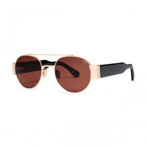 Gafas de Sol unisex - ROLANDO C12 GOLD BROWN 5020