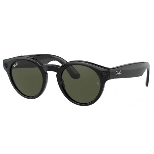 Gafas de Sol Unisex Ray-Ban Stories Wayfarer 0RW4003 - vista tres cuartos