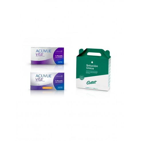 Pack Lentes de contacto ACUVUE VITA 6L + ACUVUE...
