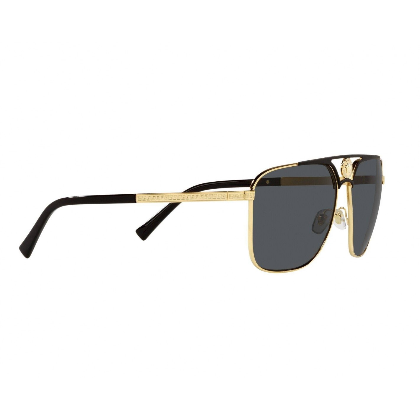 de Sol Versace hombre VE2238 143687 dorado forma cuadrada material estilo luxury.