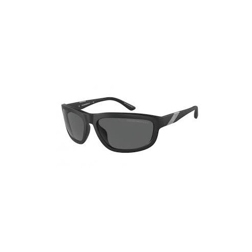 Gafas de Sol hombre EA4183U 500187 forma rectangular negro material acetato estilo casual