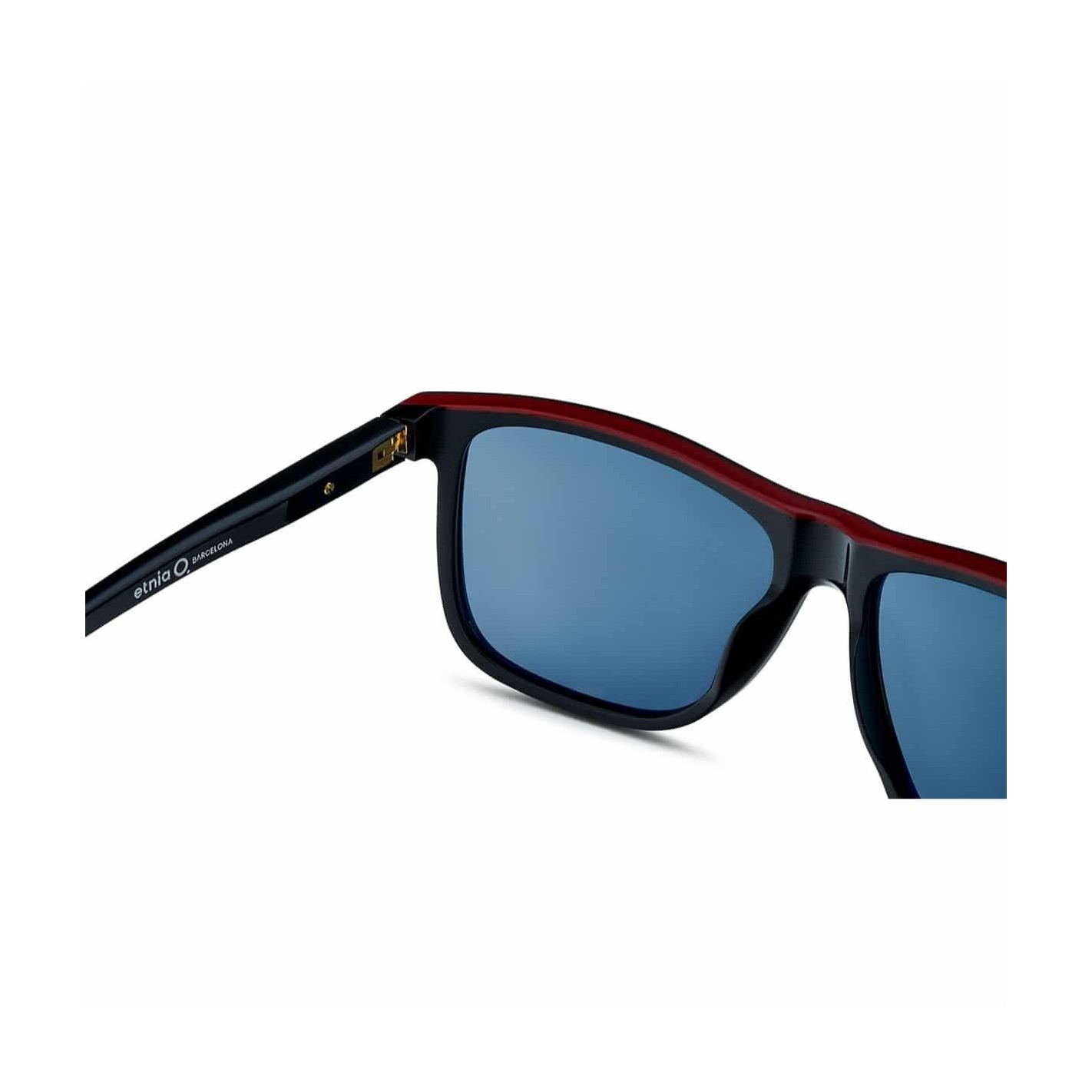 Gafas de Sol hombre Etnia Barcelona O.LEOBEN BKRD forma cuadrada color negro material estilo casual
