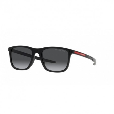 orgánico gramática ex Gafas de Sol hombre Prada Linea Rossa PS 10WS 1AB06G forma cuadrada color  negro material acetato estilo casual