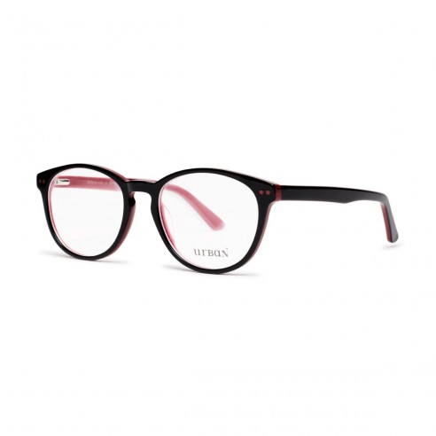 PACK Gafas graduadas Urban BERLIN C62 Negro y Rojo