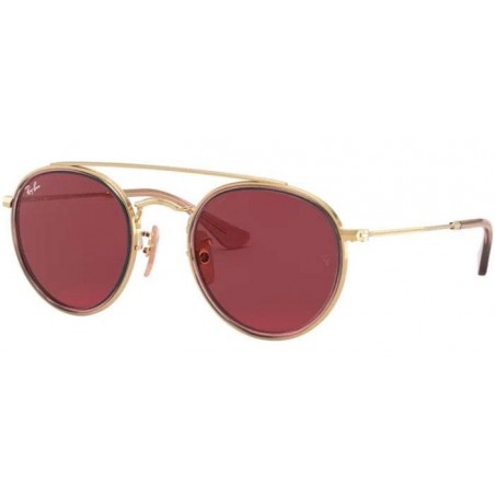 Ulleres de sol Ray-Ban - Junior RJ9647S 281/75 GOLD/PINK DARK VIOLET 46