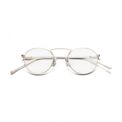 Glasses Unisex Lunettier Morez Silver