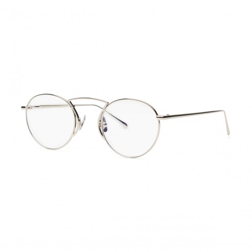 Glasses Unisex Lunettier Morez Silver