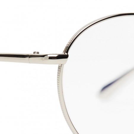 Gafas graduadas Unisex Lunettier Morez Plateado