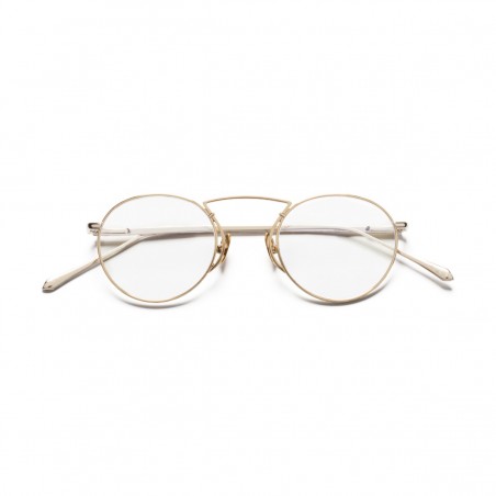 Glasses Unisex Lunettier Morez Gold/Silver