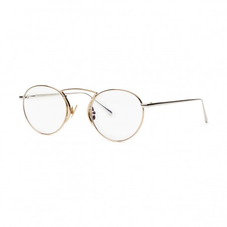 Glasses Unisex Lunettier Morez Gold/Silver