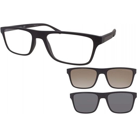 Gafas de Sol Emporio Armani EA4115 58011W MATTE BLACK CLEAR 54