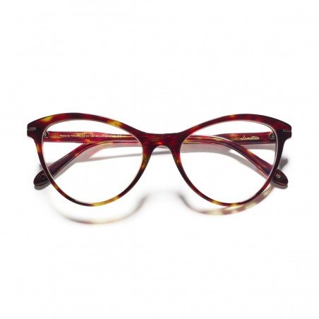 Gafas graduadas Mujer Lunettier Madone Havana