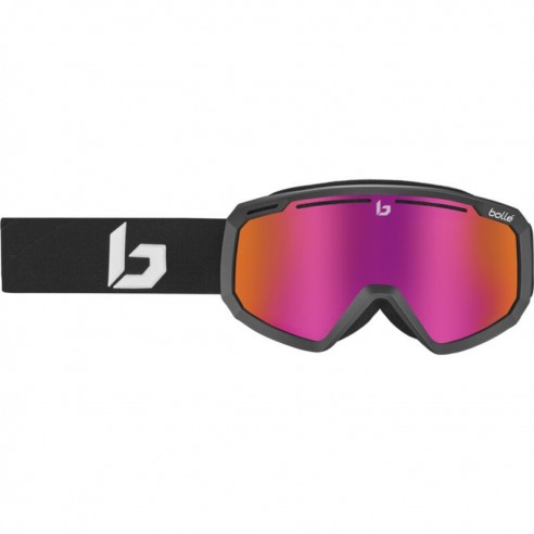 Máscara de esquí Bollé - Y7 OTG BG137007 BLACK MATT VOLT RUBY