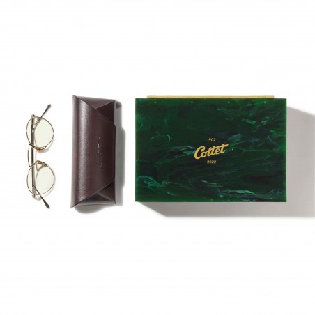 Glasses Unisex Lunettier Morez Gold/Silver