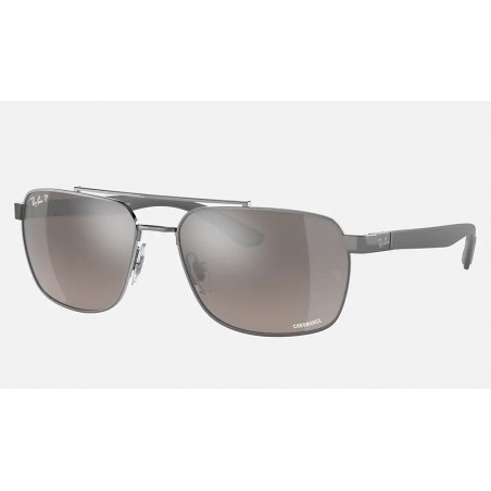 Gafas de sol Unisex Ray-Ban RAY-BAN RB3701 004/5J GUNMETAL GREY POL.MIRROR 59 .
